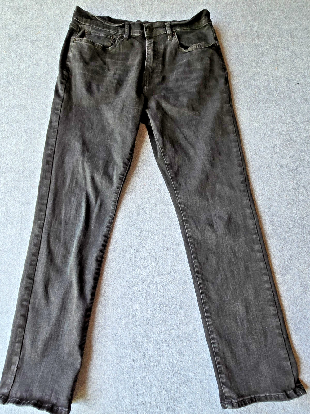Lucky Brand Men's Jeans 410 Athletic Slim Black 33"x31"